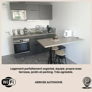 Le Hameau Du Petit Carpont T2 Terrasse Et Jardin Baie De Saint Brieuc Parking Gratuit Hébergement de vacances Ploufragan